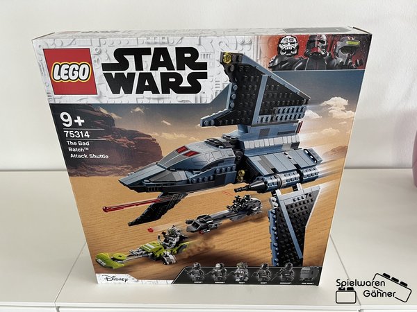 LEGO Star Wars 75314 Angriffsshuttle aus The Bad Batch