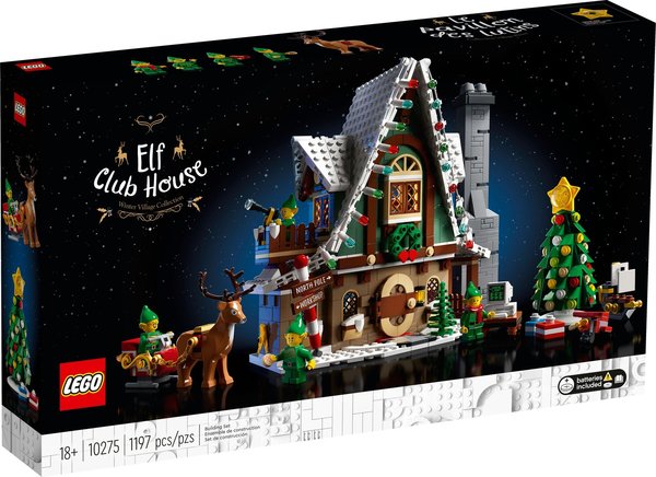 LEGO Icons 10275 Winterliches Elfen Klubhaus