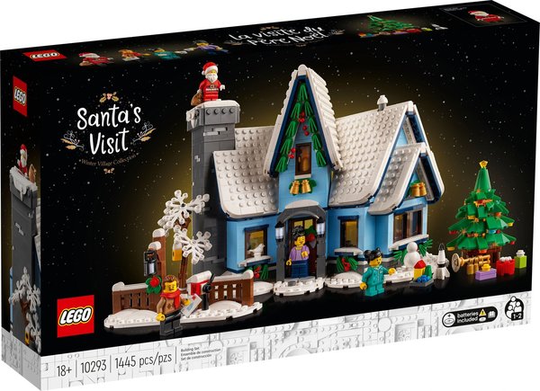 LEGO Icons 10293 Besuch des Weihnachtsmanns