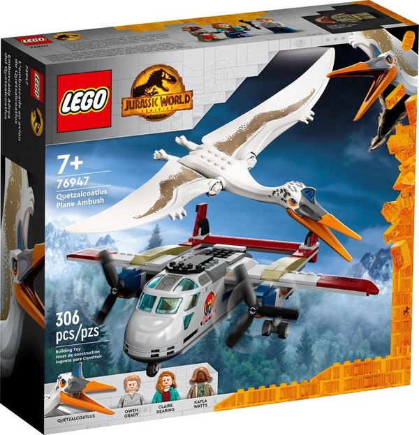 LEGO Jurassic World 76947 Quetzalcoatlus: Flugzeug-Überfall