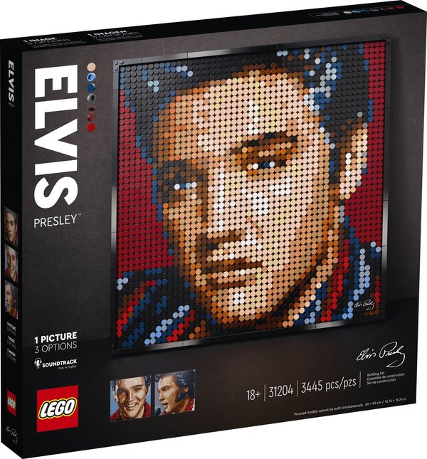 LEGO Art 31204 Elvis Presley – „The King“