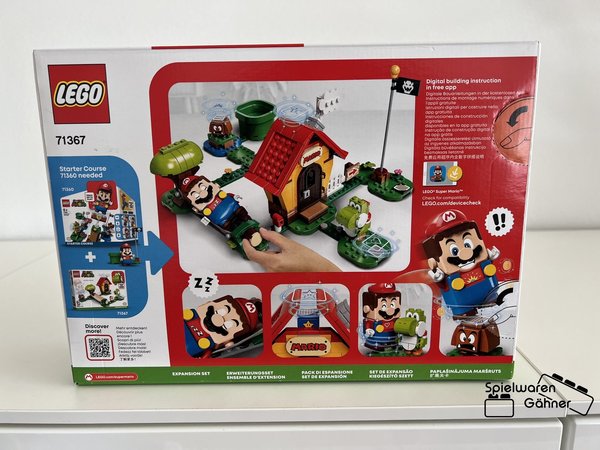 LEGO Super Mario 71367 Marios Haus und Yoshi – Erweiterungsset