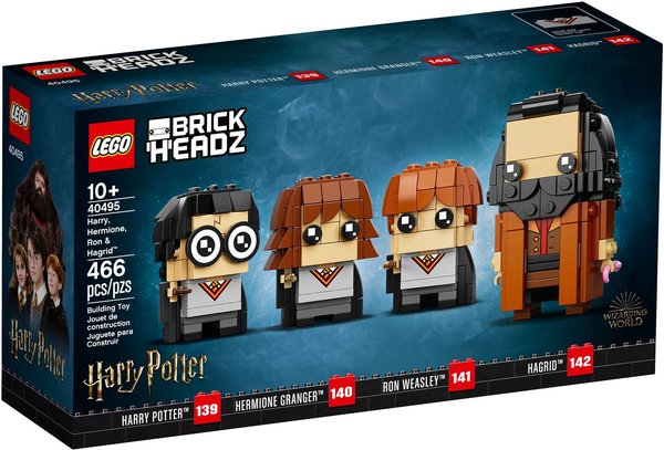 LEGO BrickHeadz 40495 Harry, Hermine, Ron & Hagrid