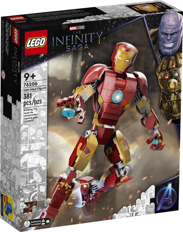 LEGO Super Heroes 76206 Iron Man Figur