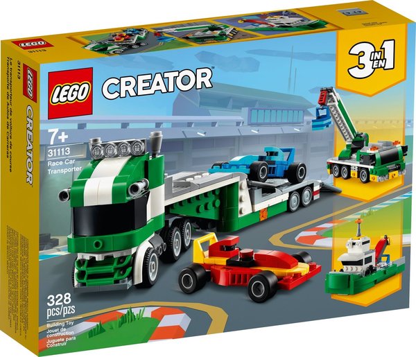 LEGO Creator 31113 Rennwagentransporter