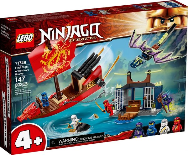 LEGO Ninjago 71749 Flug mit dem Ninja-Flugsegler