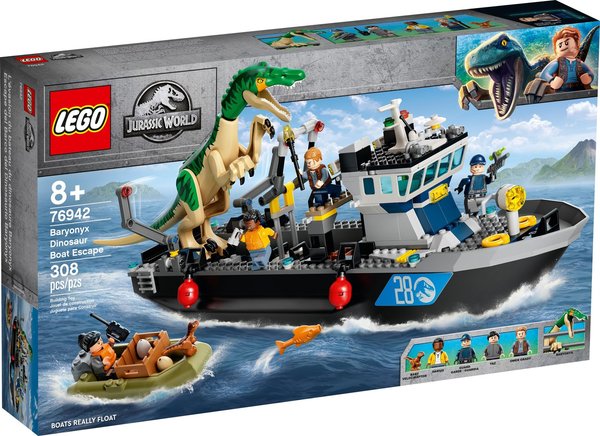 LEGO Jurassic World 76942 Flucht des Baryonyx