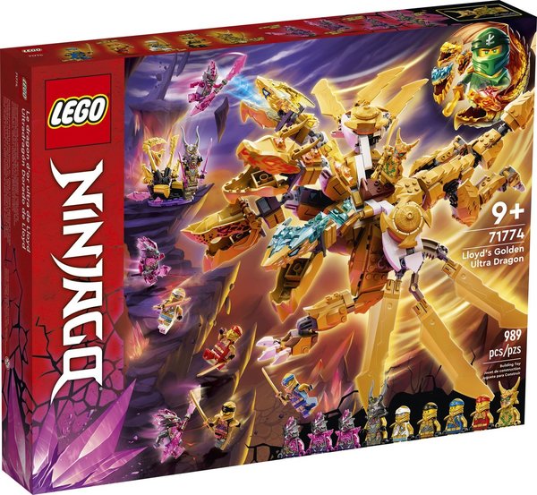LEGO Ninjago 71774 Lloyds Ultragolddrache