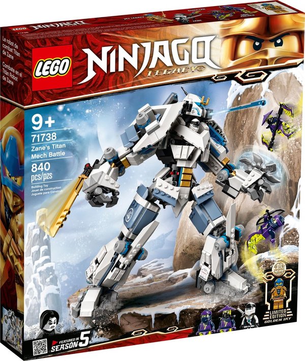 LEGO Ninjago 71738 Zanes Titan-Mech