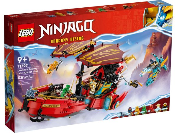 LEGO Ninjago 71797 Ninja-Flugsegler im Wettlauf mit der Zeit